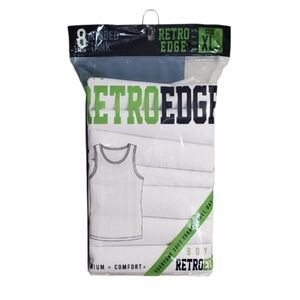 7pk Retro Edge Ribbed Tanks
